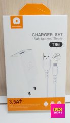 Мережевий зарядний пристрій WUW T66 Type-C