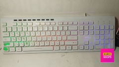 Клавіатура дротова Vinga KB460 USB White