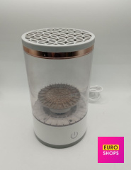 Електричний автоматичний очищувач пензлів для макіяжу