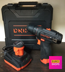 Акумуляторний дриль-шуруповерт Dnipro-M CD-12CX Compact