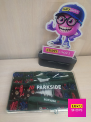 Набір інструментів для зачистки, різання та обтиску проводів Parkside Piece 231 se