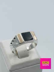 Срібна каблучка 875° 5.1 г.