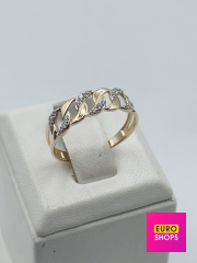 Золота каблучка 585° 1.3 г.