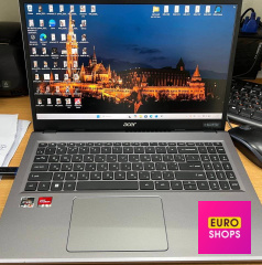 Ноутбук ACER Extensa 15 EX215-23-R1D9 Steel Gray Ryzen 3 7320U/RAM8GB/SSD256GB