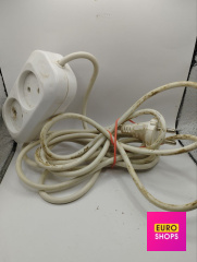 Подовжувач на 2 розетки