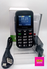 Кнопковий телефон Sigma mobile Comfort 50 CF115 EASY Black