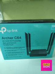 Бездротовий маршрутизатор Wi-Fi роутер TP-LINK Archer C64