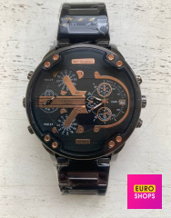 Чоловічий наручний годинник Diesel DZ7315 7699 Black Gold