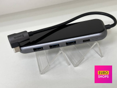 Адаптер USB Хаб Baseus Multi-Functional CAHUB-EZ0G Grey