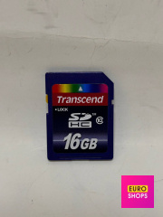 Карта пам'яті Transcend SDHC 16GB Class 10.