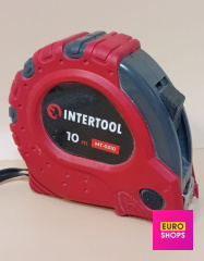Рулетка з металевим полотном INTERTOOL MТ-0310 10м