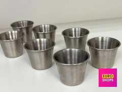 Стопки нержавійка 6 шт