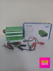 Інвертор напруги PNI 300W, 12V/230V