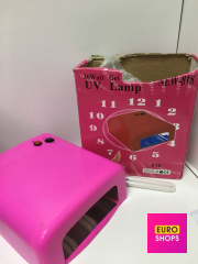 Лампа для сушіння нігтів Lamp 36 w gel 818