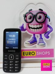 Кнопковий телефон Sigma mobile X-style 242 Lucky
