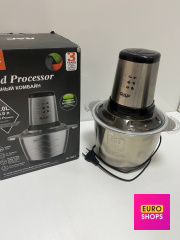 Кухонний комбайн на 3 л RAF R.7031 із нержавіючої сталі 1000W