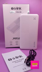 Зовнішній акумулятор S-link IP-G12N Dual USB 10000mAh