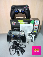 Ігрова консоль Game Stick 4K HDMI М10 64Gb (+2 геймпада)