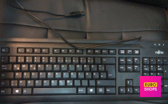 Комп'ютерна клавіатура Fujitsu KB410 USB Black