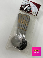 Набір чайних ложок з журавлем