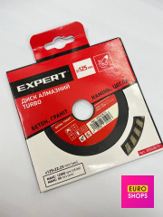 Диск алмазний відрізний Expert Turbo 125x22,2 20540615