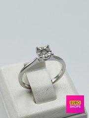 Каблучка з діамантами 585° 1.95 г.