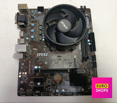 Запчастини: материнка MSI,процесор Raizen 3