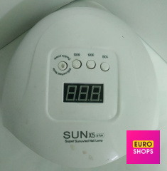 Прилад для манікюру і педикюру LED+UV Lamp SUN F5 72W PINK