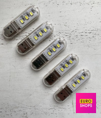 Світлодіодна міні USB LED Лампа Підсвітка 3LED