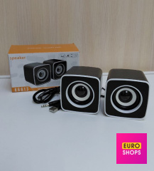 Колонки портативні комп'ютерні 2 штуки Speaker 86613
