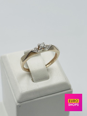 Золота каблучка 585° 1.86 г.