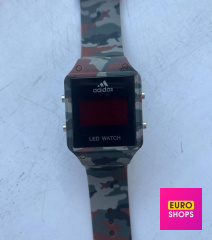 Годинник наручний Adidas LED WATCH 8023 Коричневий Хакі