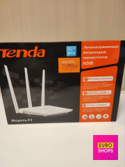 Бездротовий маршрутизатор Wi-Fi роутер Tenda F3