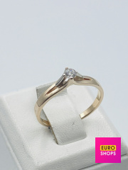 Золота каблучка 585° 1.76 г.