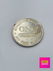 Срібна монета 999° 31.1 г.