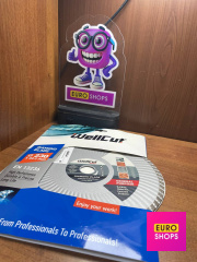 Диск алмазний відрізний  WELLCUT EN13236 230*22.23