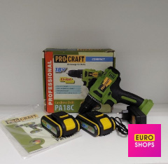 Шуруповерт акумуляторний ProGraft PA18C
