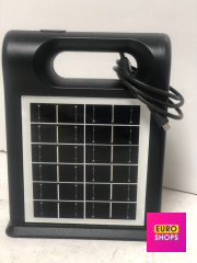 Ліхтар кемпінговий із функцією Power Bank і сонячною панеллю
