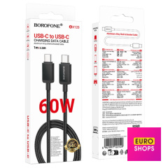 USB Кабель Borofone BX120 Type-C to Type-C Placer 60W