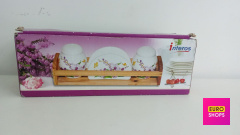 Набір для спецій на дерев'яній підставці