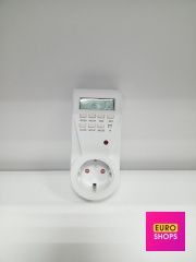 Розетка таймер тижневий Lemans LM6345(677) електронний