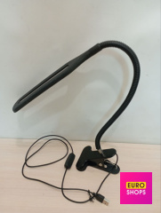 Лампа гнучка JL 24 LED світлодіодна  на прищіпці від USB LED