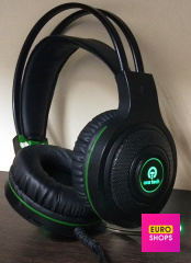 Навушники з мікрофоном AVAtech із підсвічуванням