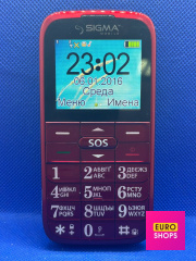 Кнопковий телефон Sigma Comfort 50