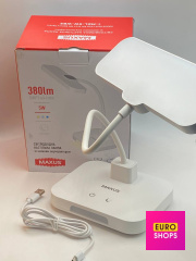 Настільна лампа акумуляторна Maxus 1-MDL-5W-WBS