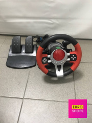 Ігровий руль+педалі  Bravis PU-V5