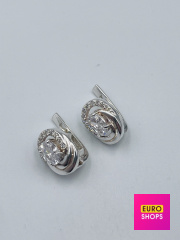 Срібні сережки 925° 4.1 г.