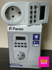 Розетка з таймером електронна Feron TM22 до 3600W