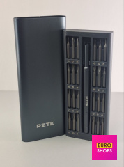 Викрутка RZTK + набір біт презиційних 24 шт.