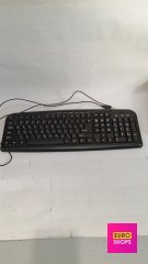 Клавіатура дротова Чорна